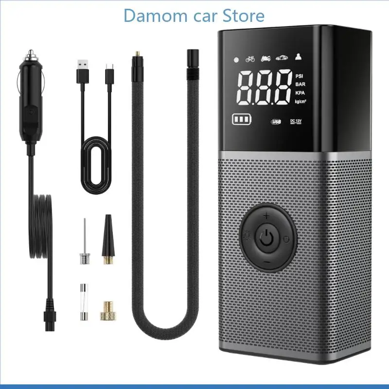 

A2uc Car Jump Starter Air Compressor Беспроводной насос шин Начальный банк мощности