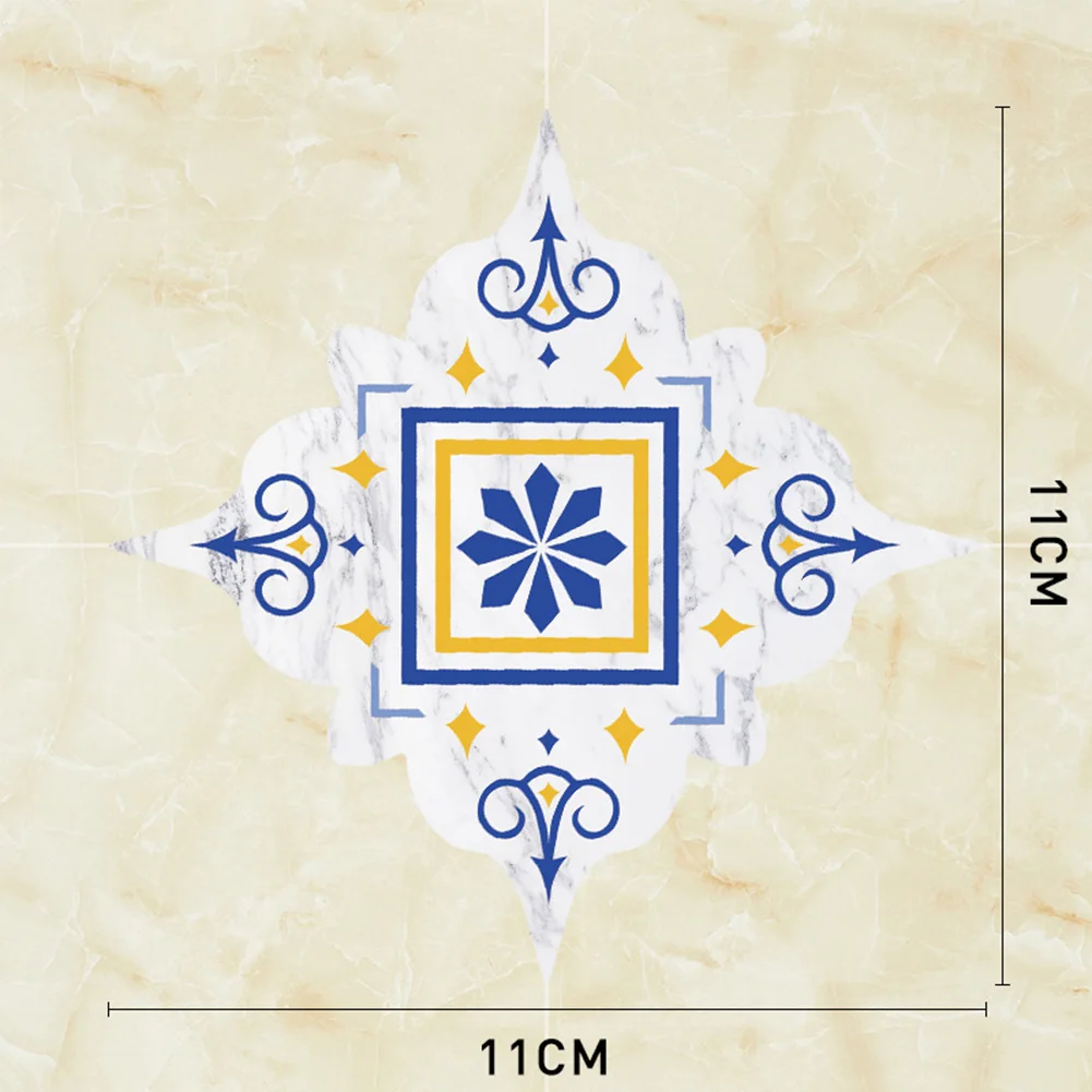 Waterproof Floor Stickers for Home Use 36 Piece Set with Assorted Designs to Refresh Interior Spaces with Ease