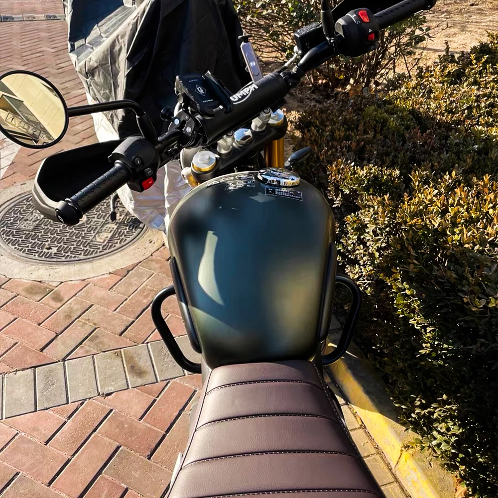 ل انتصار سرعة 400 تشويش إذاعي 400X 2024 2025 محرك دراجة نارية الحرس الطريق السريع تحطم القضبان واقي مصد السيارة تشويش إذاعي 400 X