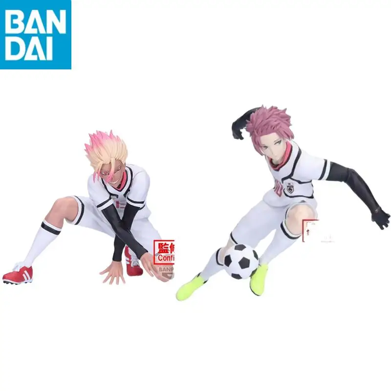 

In Stock Bandai Namco Banpresto Blue Lock Itoshi Sae Rin Itoshi Shidou Ryuusei Pvc Figure Model Collector Figurine Toys Gift