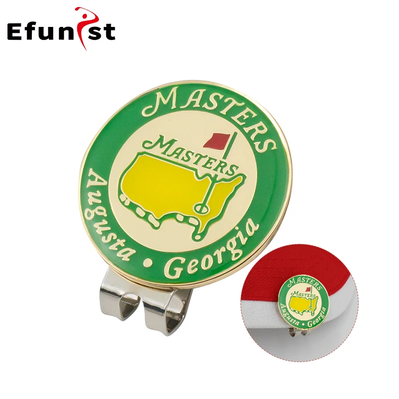 كرة جولف ماركر سبيكة مزيج أنماط مختلفة الرجال النساء قبعة جولف كليب قبعة الجولف مقاطع علامة لوازم الغولف اكسسوارات هبوط السفينة