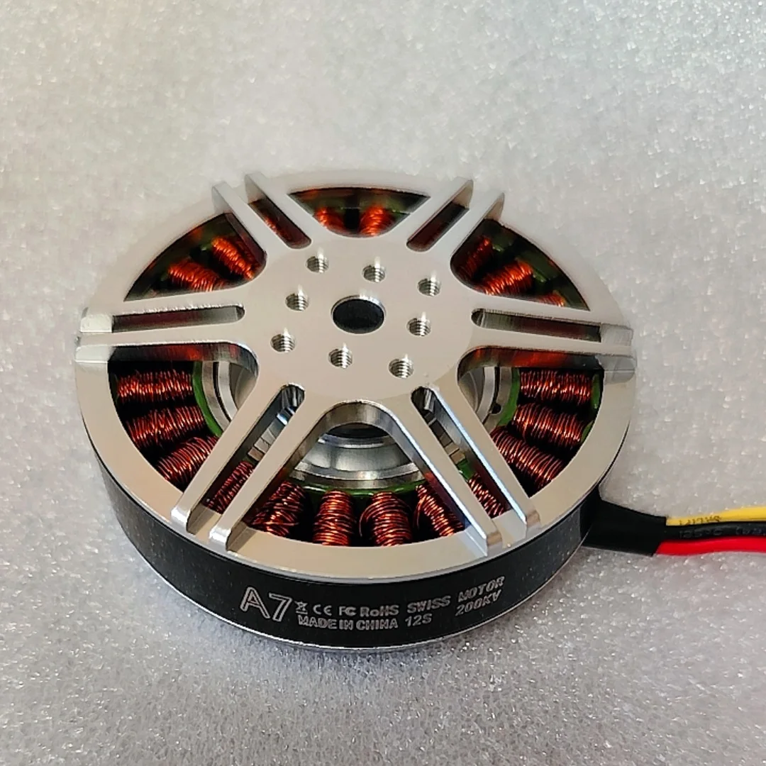 6210A Brushless Motor 200KV High Torque for Eagle Power Aircraft Outer Rotor Engine Suitable for Drone Plant Protection UAV