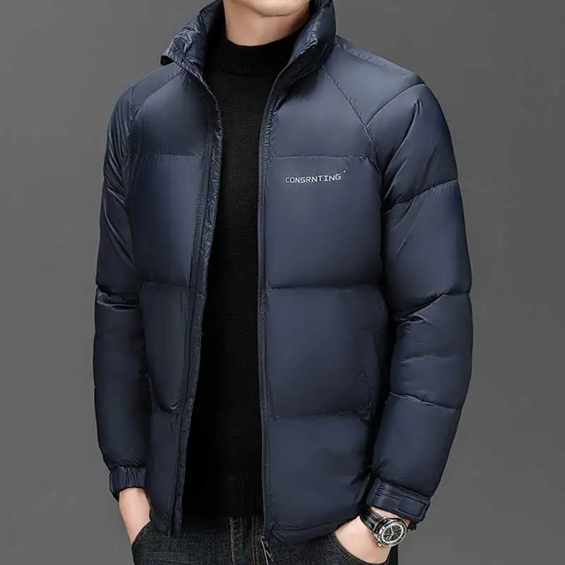 Winter High Quality Bread Jacket Men Plush Think Warm Parka Men Waterproof Windproof For Jacket Men Fashion Casual Parka Male