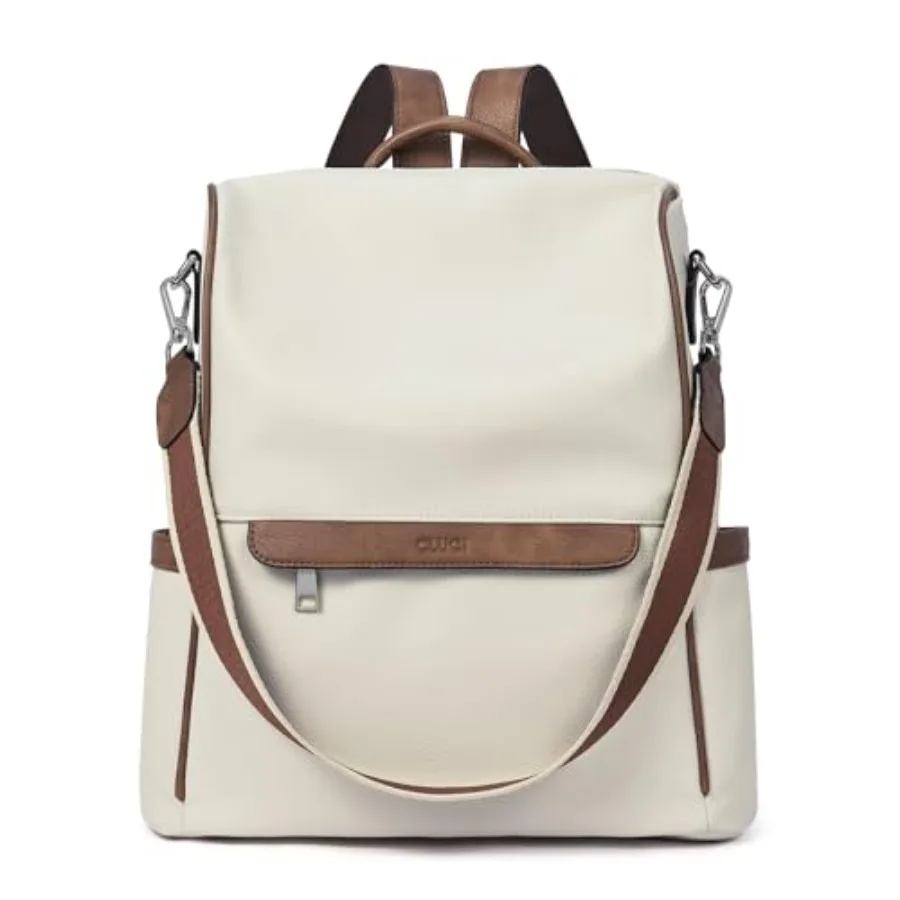 

CLUCI Womens Backpack Purse PU Leather Anti-theft Fashion Designer Travel Bag Ladies Shoulder Bags Purse, Fashion, Ladies, Shou