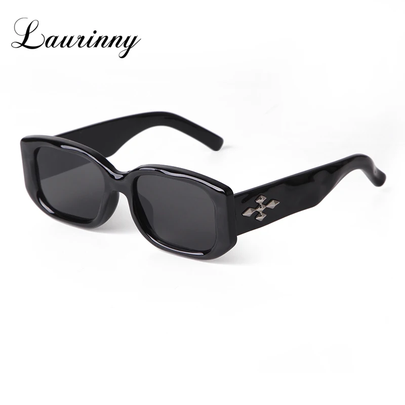 Trend black Tortoiseshell Rectangle Sunglasses Women 2024 Brand Gradient Lens Square Sun Glasses Men Shades Eyewear Female UV400