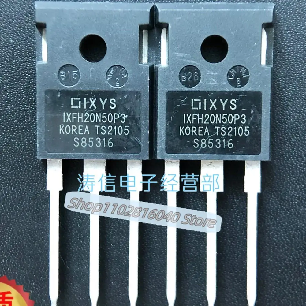 

10PCS/Lot IXFH20N50P3 20A500V TO-247 Best Quality Imported Original Spot