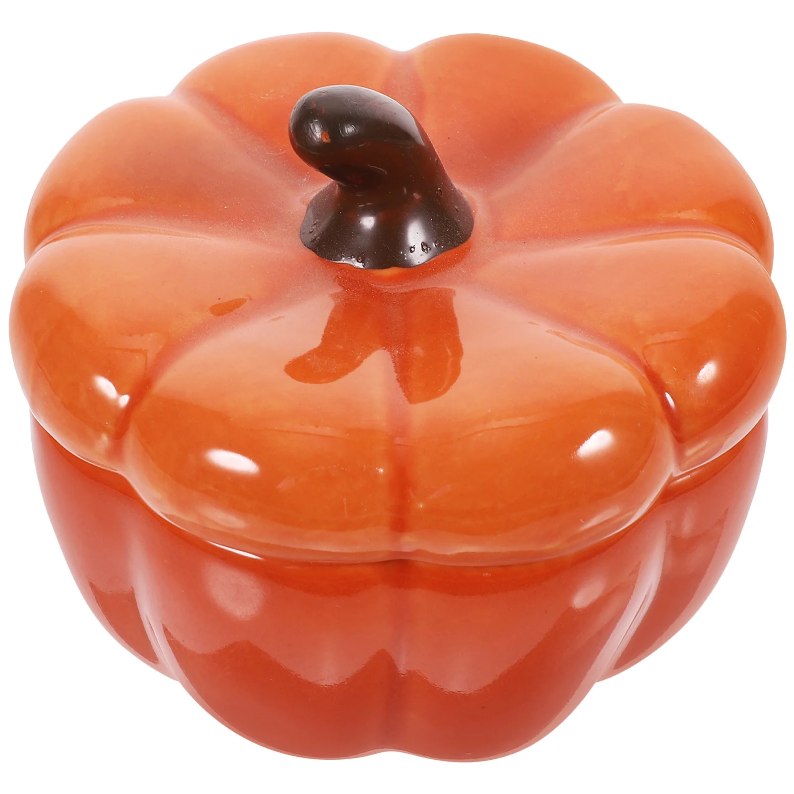 

1Pcs Ceramic Pumpkin Candlestick Decorative Holder for Halloween Party Home Table Ornament Use Exquisite Craftsmanship Heat