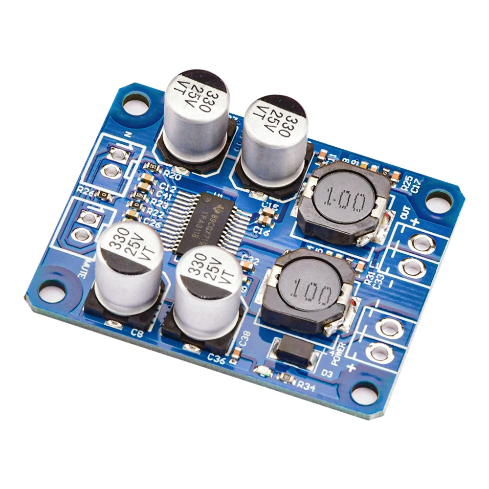 TPA3118 30W Mono Digital Audio Power Amplifier Board Amp Module 4-8ohm TPA3118D2 Amplifier DC 12V-24V