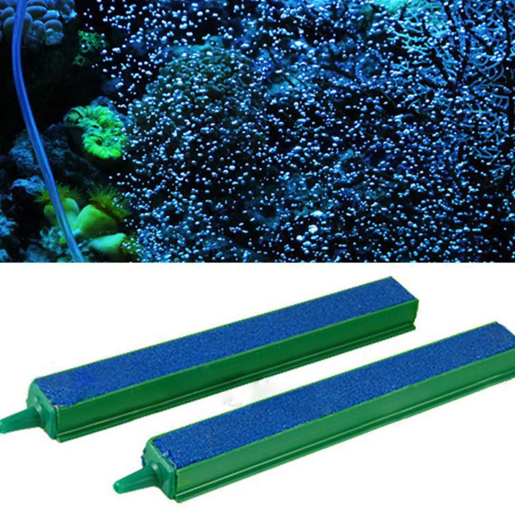 

2pcs 12 Inches Air Stone Bubble Diffuser For Aquarium Fish Tank Oxygenation Airstones Enhancer Premium Material Dazzling