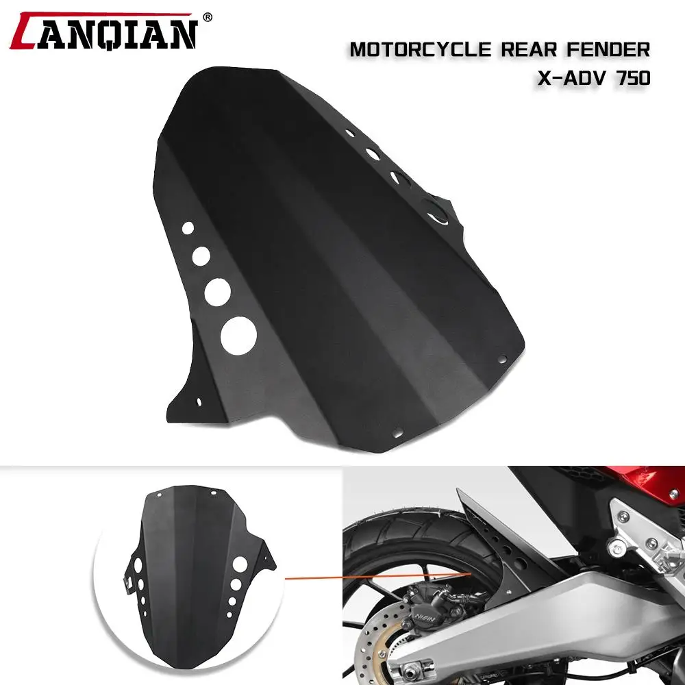 

For Honda X-ADV 750 XADV 750 XADV750 2017 2018 2019 2020 2021 2022 Mortorcycle Rear Fender Wheel Mudguard Extender Splash Guard