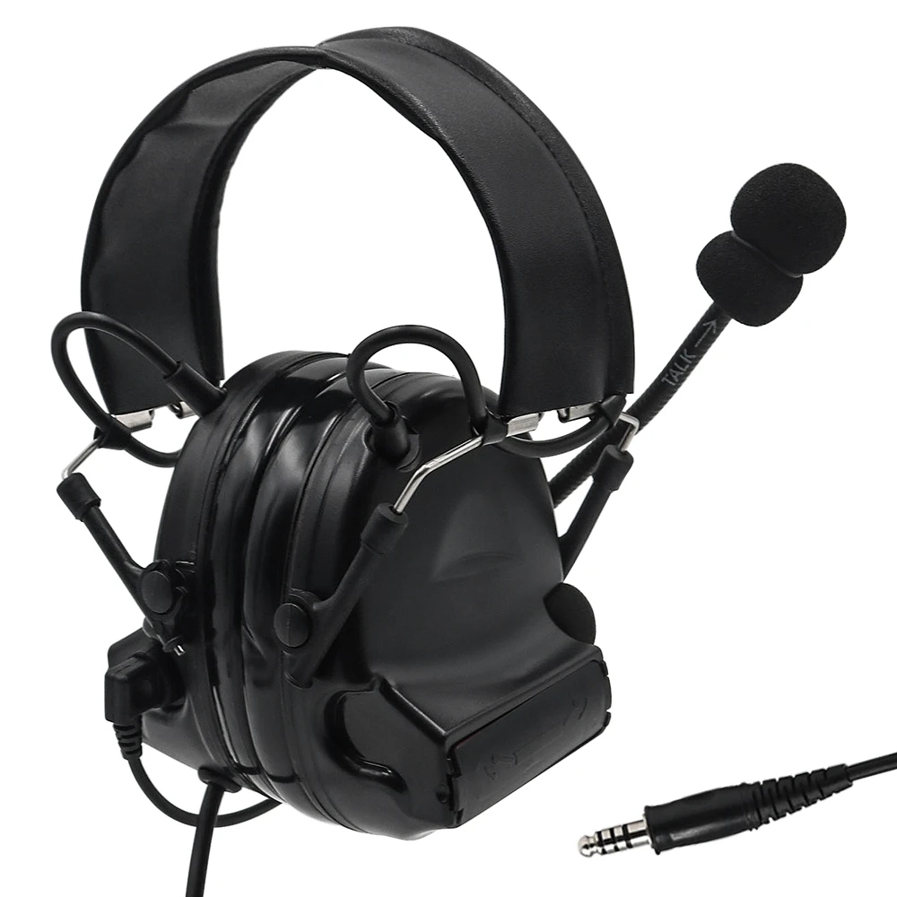 TCIHEADSET Tactische COMTAC II Jacht Headset Beschermende Oorbeschermers Tactische Elektronische Schieten Ruisonderdrukking Comtac Hoofdtelefoon