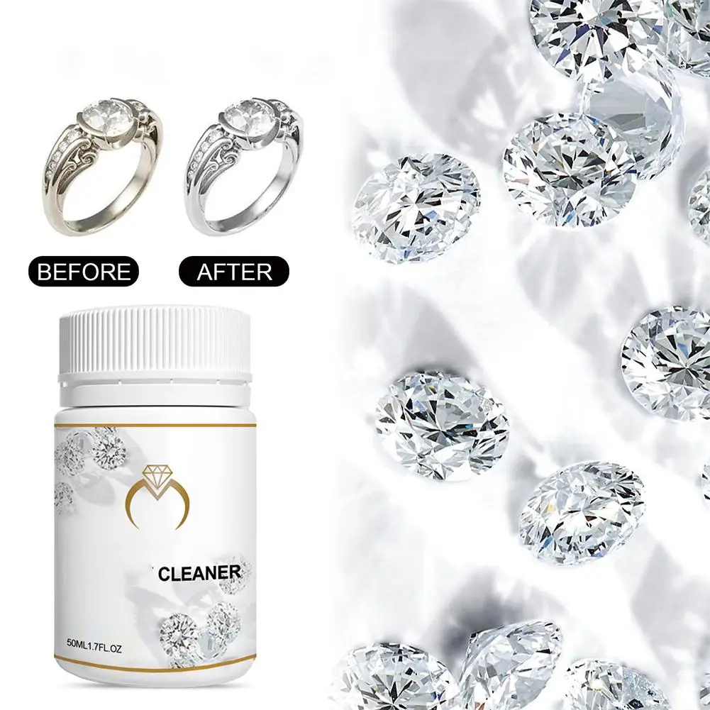 50ml Connoisseurs Silver Jewelry Cleaner Sterling Silver Necklace Bracelet Cleaning Liquid Tarnish Remove
