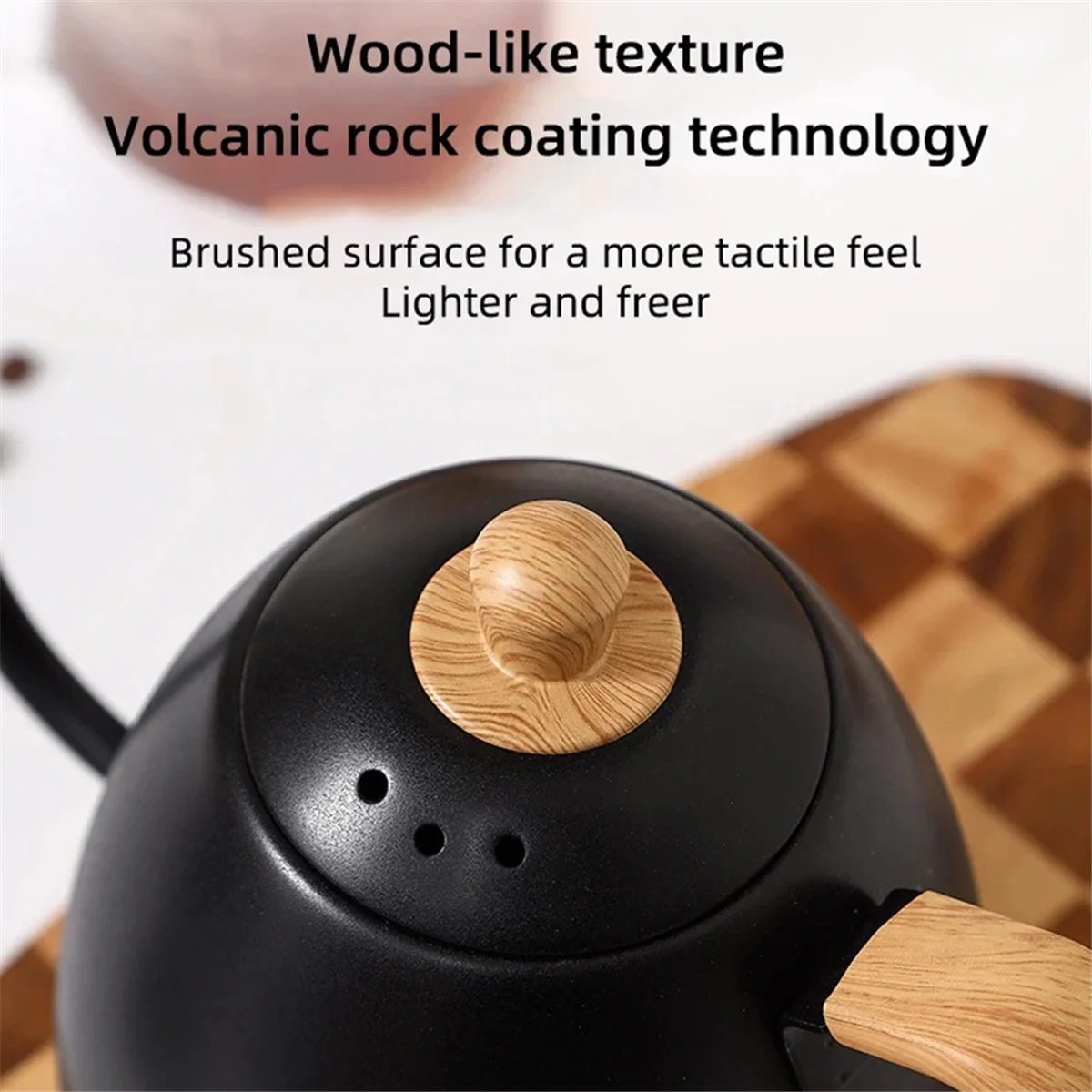 

Y31A Kettle Hand-Made Coffee Pot Food Grade Stainless Steel Slender Mouth Electric Kettle Tea Gooseneck Pot New Style A (EU)