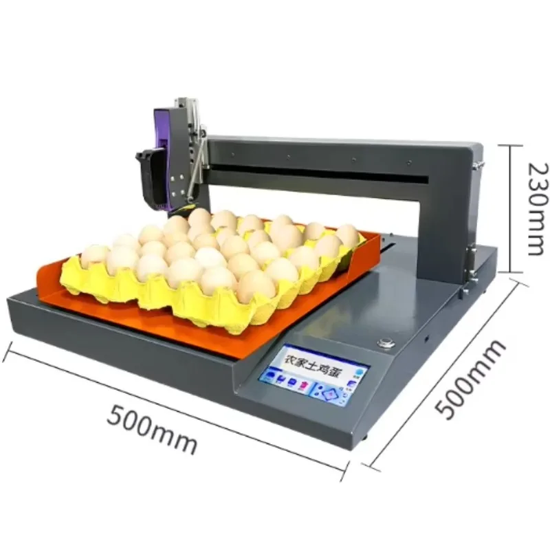 

Cheap Thermal Egg Date Inkjet Printer Single Head Tij Machine for Egg Expiry Date Batch Number Printing