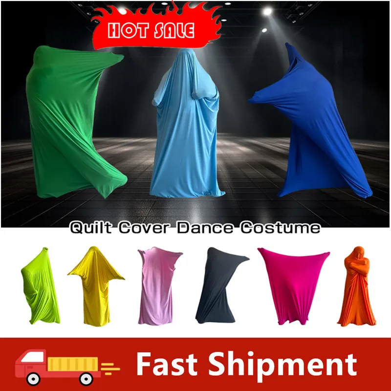 

Annual Meeting Funny Performance Dance Props Cloth Bag Dance Party Costum Festival Stage Performance Quilt Cover Dance Costume