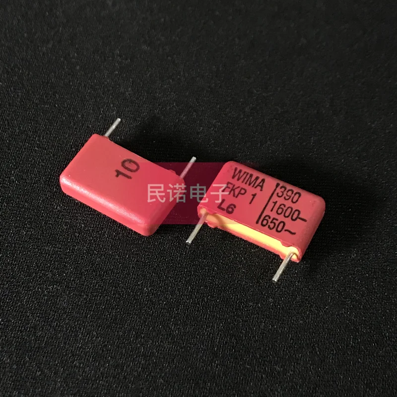 

5/10/20/50pcs German WIMA Film Capacitor FKP1 1600V 0.00039UF 1600V 391 390PF Pitch 15mm Audio passive capacitor