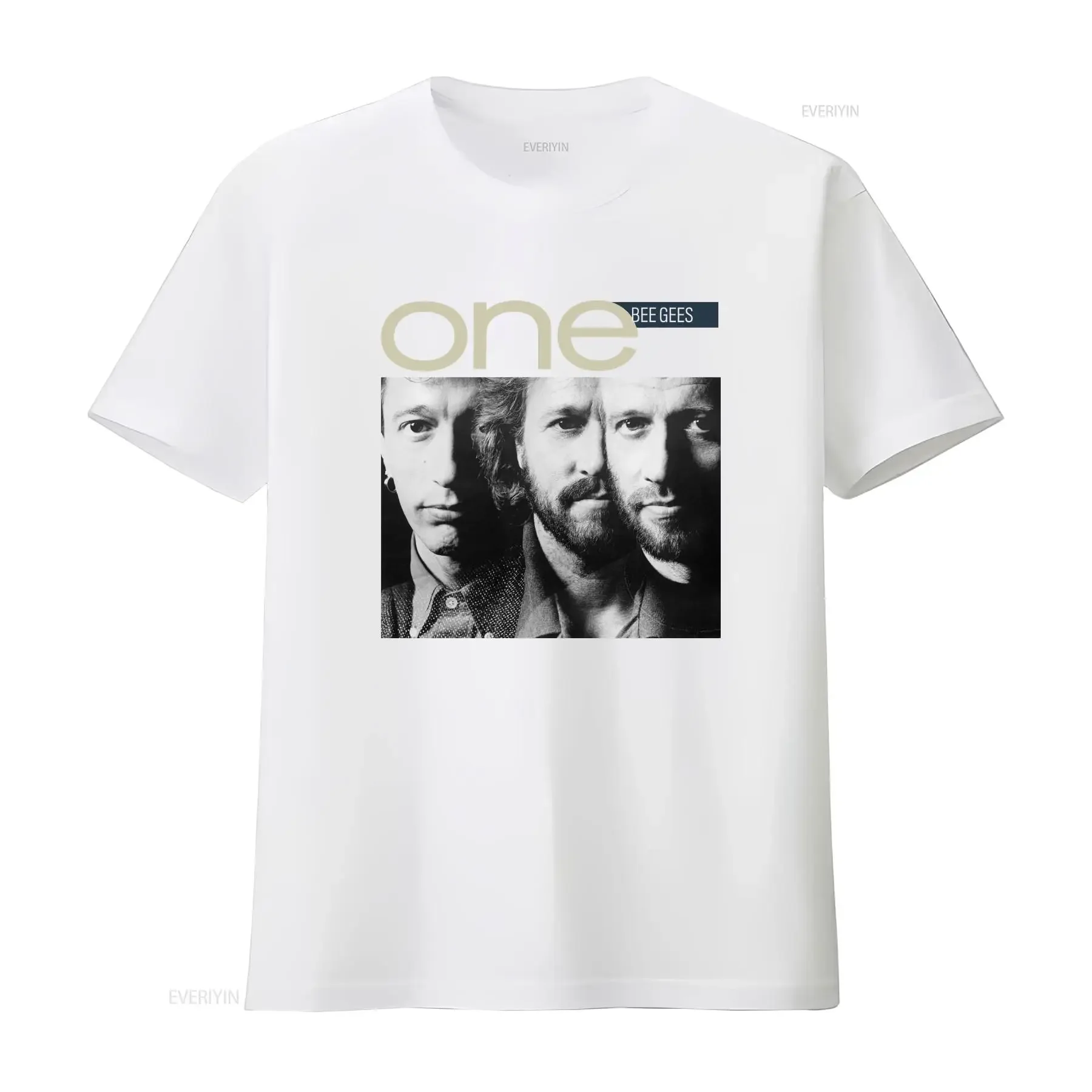 Nueva camiseta Vintage de BEE Gees para fanáticos, camiseta negra de todas las tallas vintage lavada ligeramente gráfica para uso diario, cómoda y suave