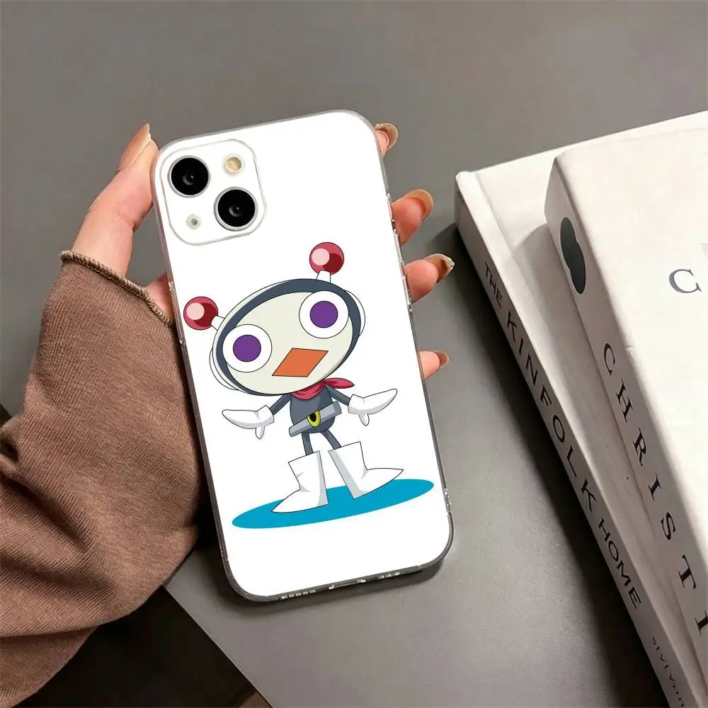 B-Bomberman   Phone Case For iPhone17,16,15,14,13,12,11 Plus,Pro Max Soft Transparent Cover