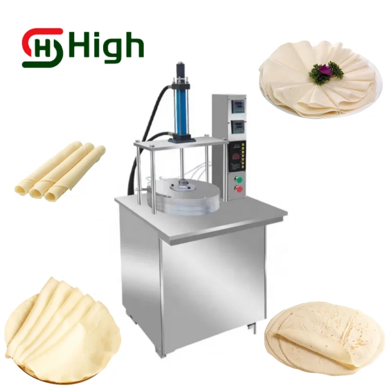 

Automatic Pancake Machine Commercial Pancake Press Roast Duck Cake Machine