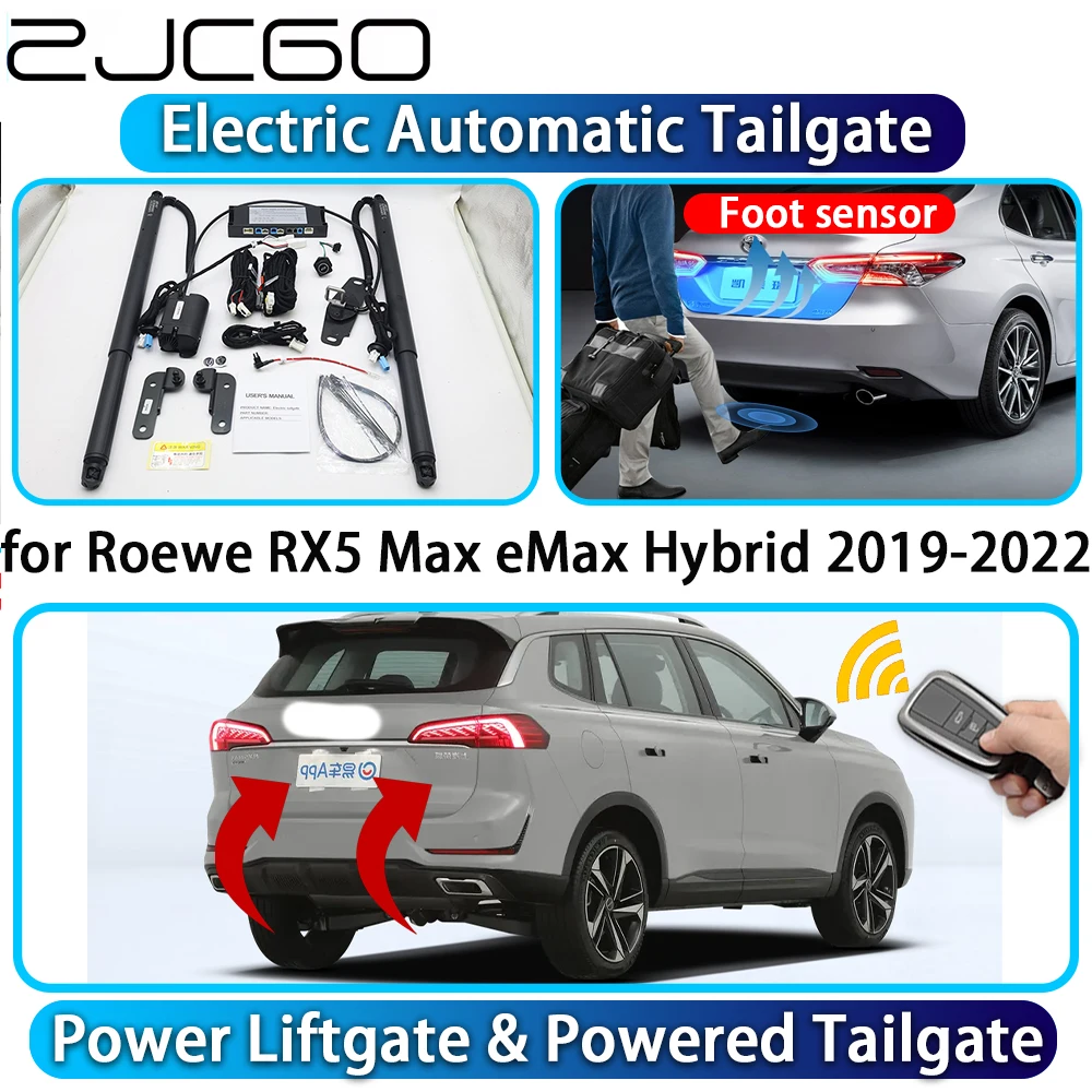 ZJCGO for Roewe RX5 Max eMax Hybrid 2019-2022 OEM Automatic Power Liftgate Powered Tailgate Intelligent System Trunk Lift Kit