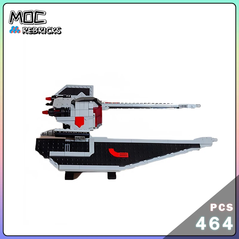 MOC-139221 Space War Series Spacefighter Models MOC Battle Weapon Creative Building Block Brick Assembly Toy Set Children's Gift