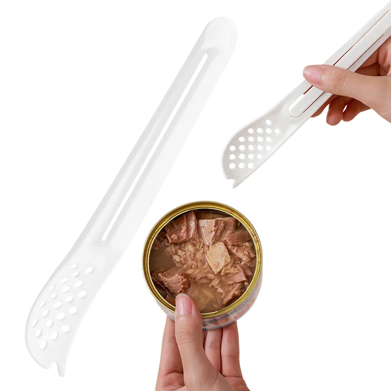 Can Spoon With Holes Mini Spatula Pet Can Opener Kitchen Scraper Spatula Spoon Skimmer Wet  Dry Pet Food Can Spoon For Cooking