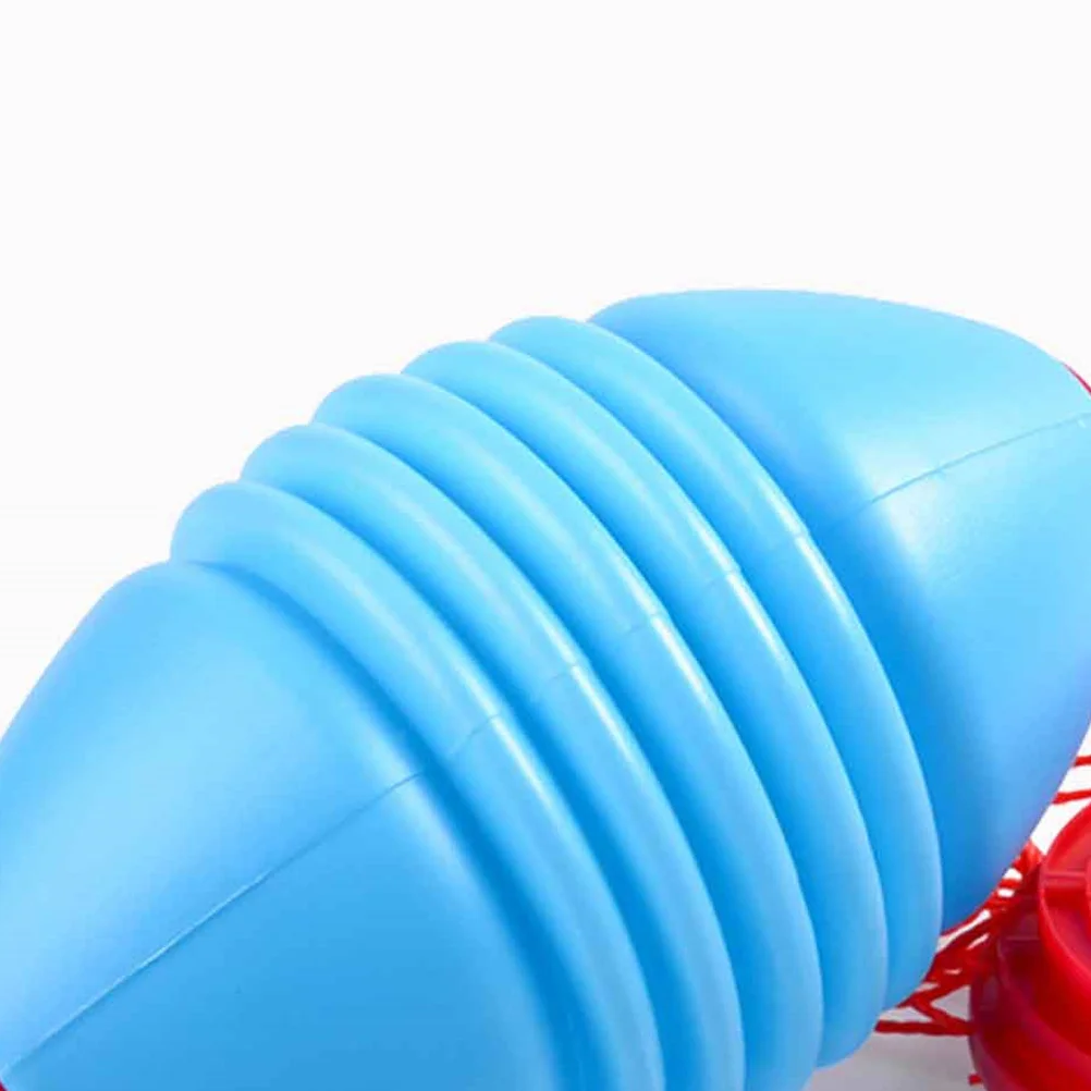 

2Pcs Hand Pull Ball for Kids Outdoor Play Elastic Fitness Game Double Player Ball Blue Pink Set