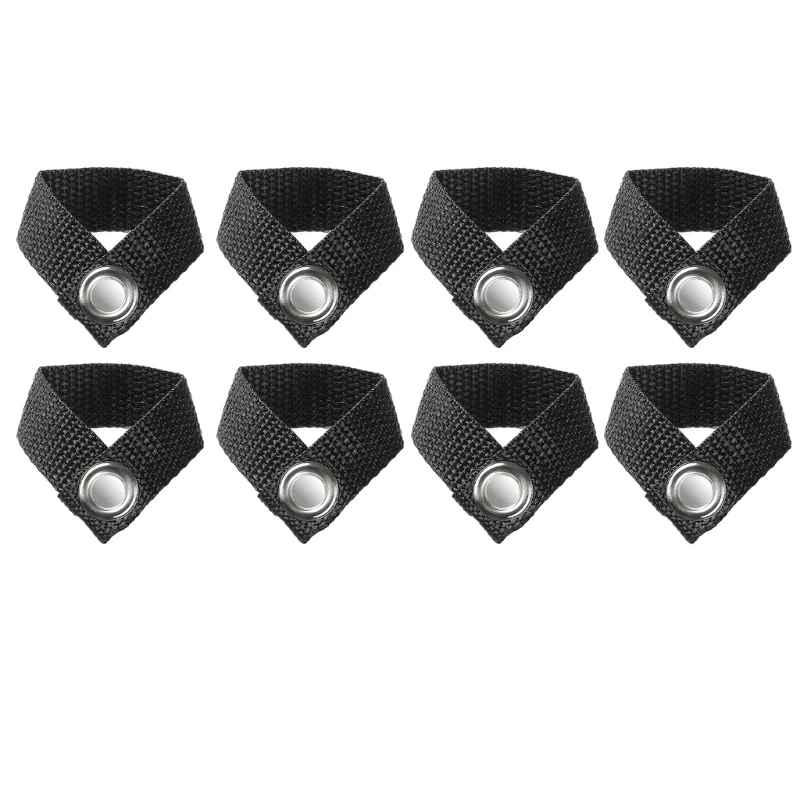 8Pcs Tent Buckle Canopy Rod Fixed Outdoor Tent Fixed Buckle Tent Rod Fixing Buckle Camping Canopy Awnings Fixing Buckle