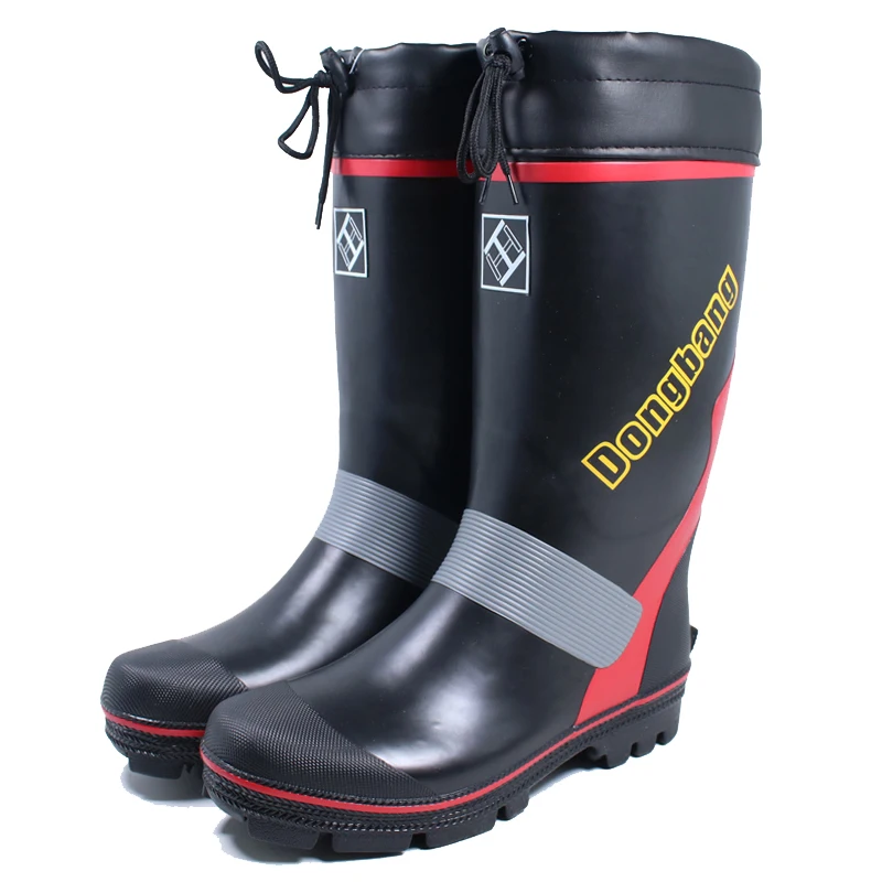 Winter Fishing Shoes Men's Non-slip Waterproof Tall Fishing Boots Special Velvet Rain Shoes Fishing Supplies