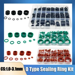 VMQ NBR FKM O Ring Silicone Red O-ring Black Nitrile Rubber Oring Car Gaskets Corrosion High Temperature Oil Resist Seal Washer