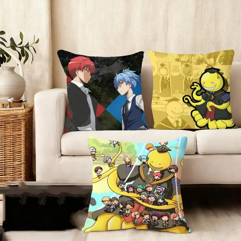 

Наволочка A-Assassination Classroom, шелковистая, элегантная, комфортная, для дивана, со скрытой молнией