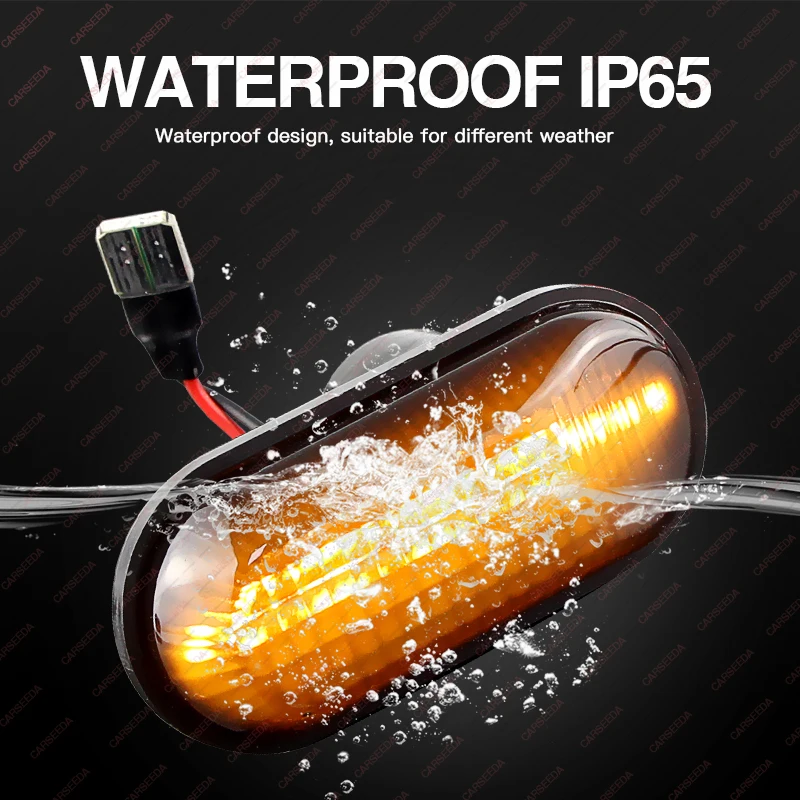 LED ديناميكية متتابعة أضواء العلامات الجانبية مصباح لهوندا سيفيك CRX صالح هاتشباك مقدمة كوبيه S2000 للتحويل أكورد سيدان #4