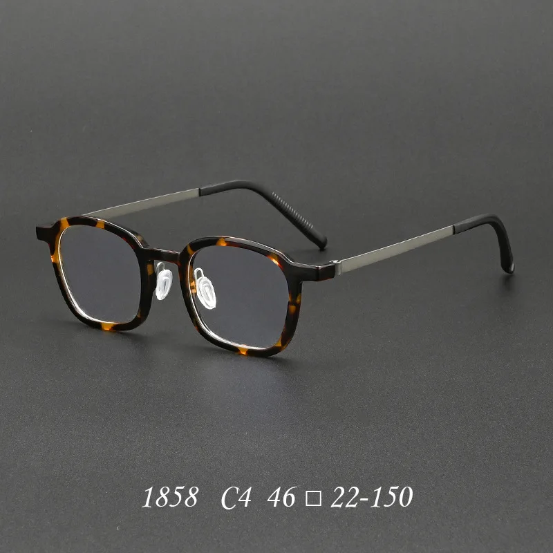 

2026 New Retro Glasses Frame Acetate Women's Optical Prescription Eyeglasses Classic Vintage Round Men's Myopia Reading Eyewear