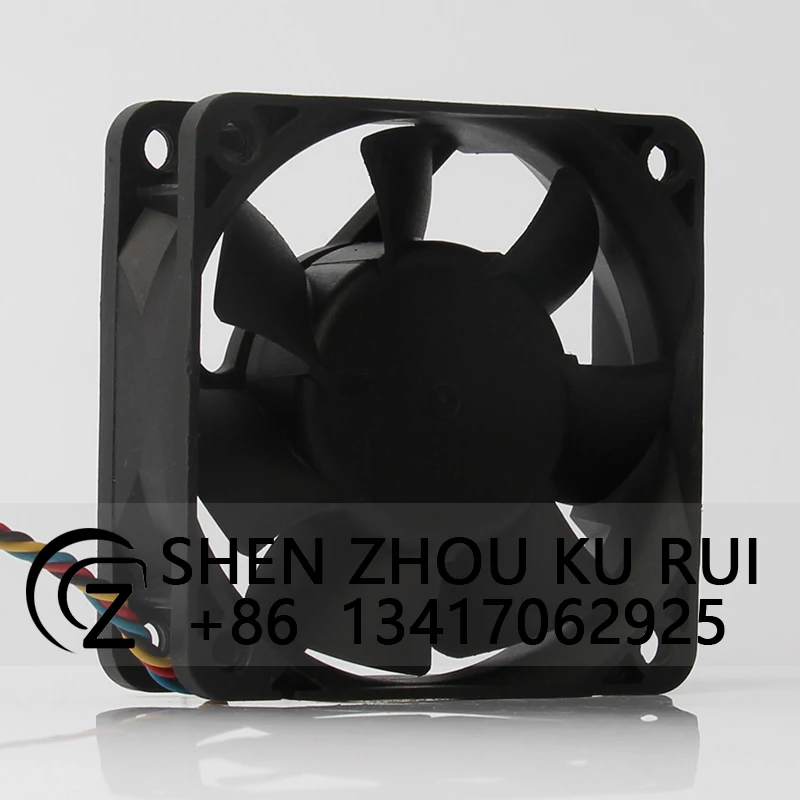 PVA060F12H Case Cooling Fan for FOXCONN 12V 0.20A 6020  60x60x20mm 4-wire Silent PWM Speed Control