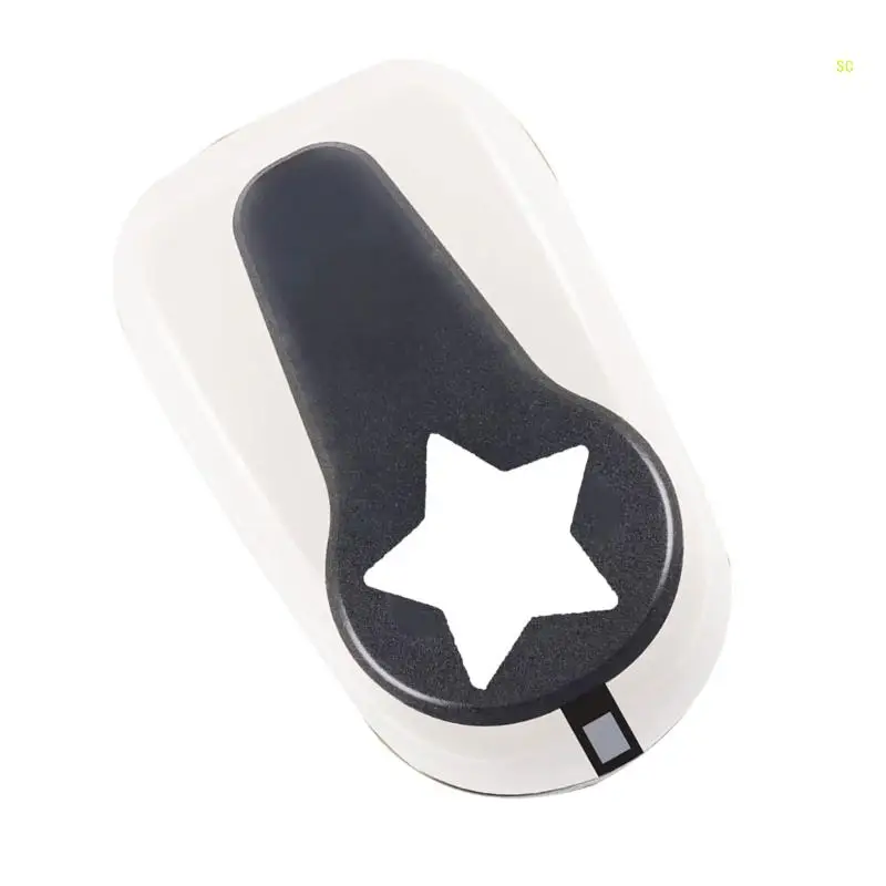 Five-pointed Star Hole Single Hole Puncher สำหรับ DIY งานแต่งงานการ์ดคริสต์มาสทำ Scrapbooking Art Dropship