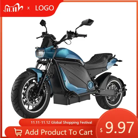 DXY High Performance Street Legal E Motorcycle 100ah Battery 5000w 72v Electric Motorcycle
