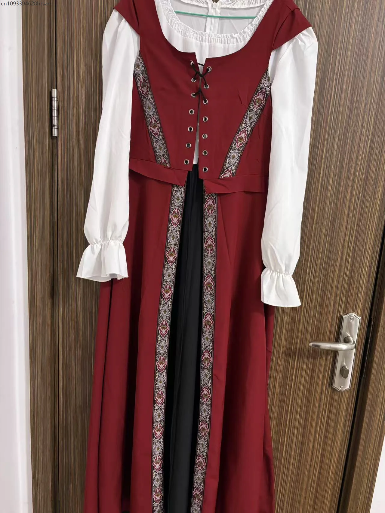 コスプレ中世ルネッサンスガウン宮殿プリンセスドレスビクトリア朝のヴィンテージパーティー衣装レースロングセクシーなローブハロウィンコスチューム