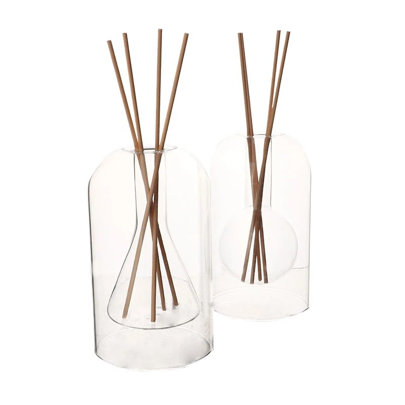 Storage Containers Diffuser Bottles Aromatherapy Diffuser Bottle Modern Simple Diffuser Glass Bottle Essential Oil Organizers