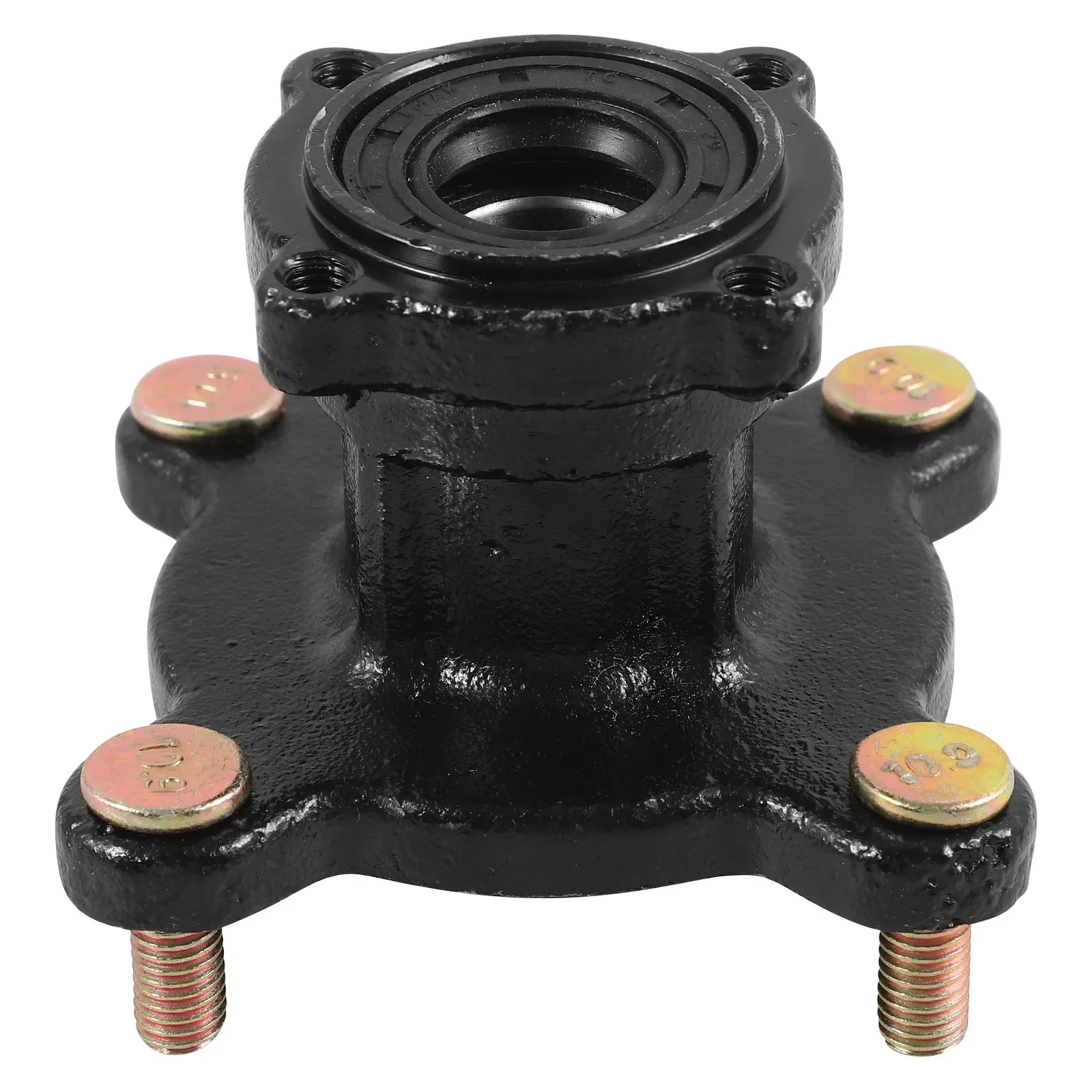 

Front Wheel Hub Assembly Durable Metal Stable Driving Experience for Go Kart Atv Off-Road Wheel Rim Axle Hub Go Kart Accessories