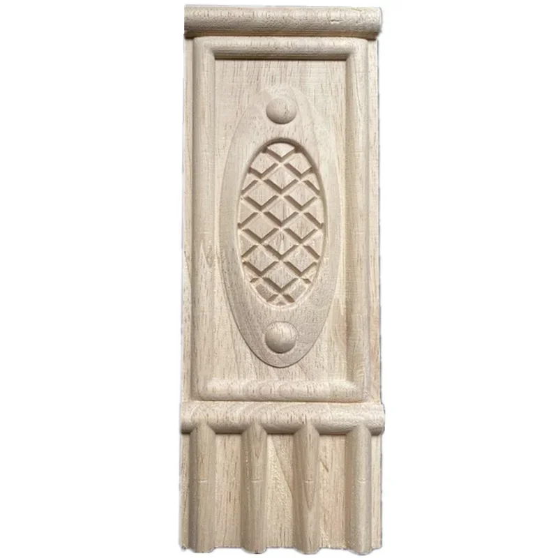 Wooden Carving Decorative Woodcarving Flower Stigma Corbel Pass Bracket Vintage Home Decor Figurines Miniatures