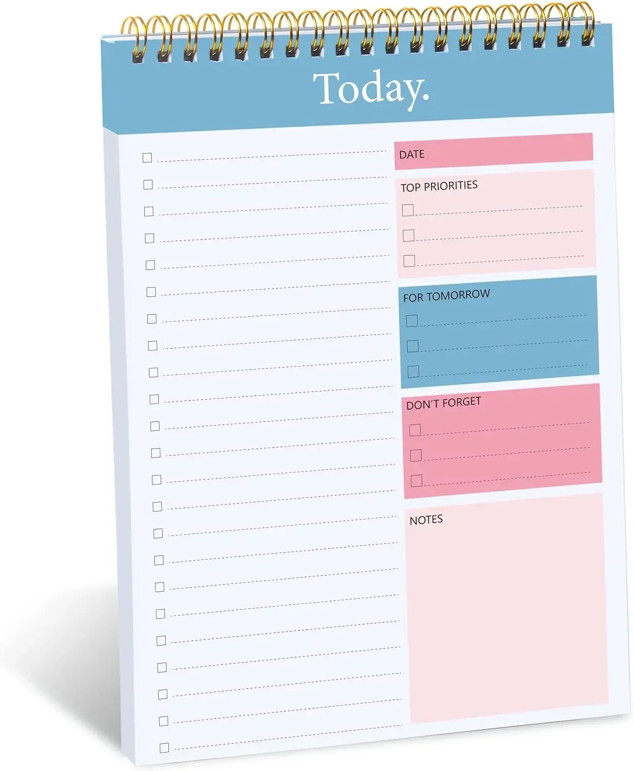 To Do List Notepad Daily Planner Notepad Undated 50 Sheets Checklist Productivity Organizer with Hourly Schedule for Tasks Work