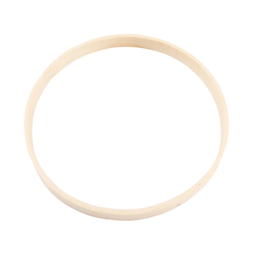 

10Pcs 20Cm Lightweight Bamboo Dreamcatcher Rings Perfect for Thong Cotton String Ribbon Lace Wrapping Craft Projects