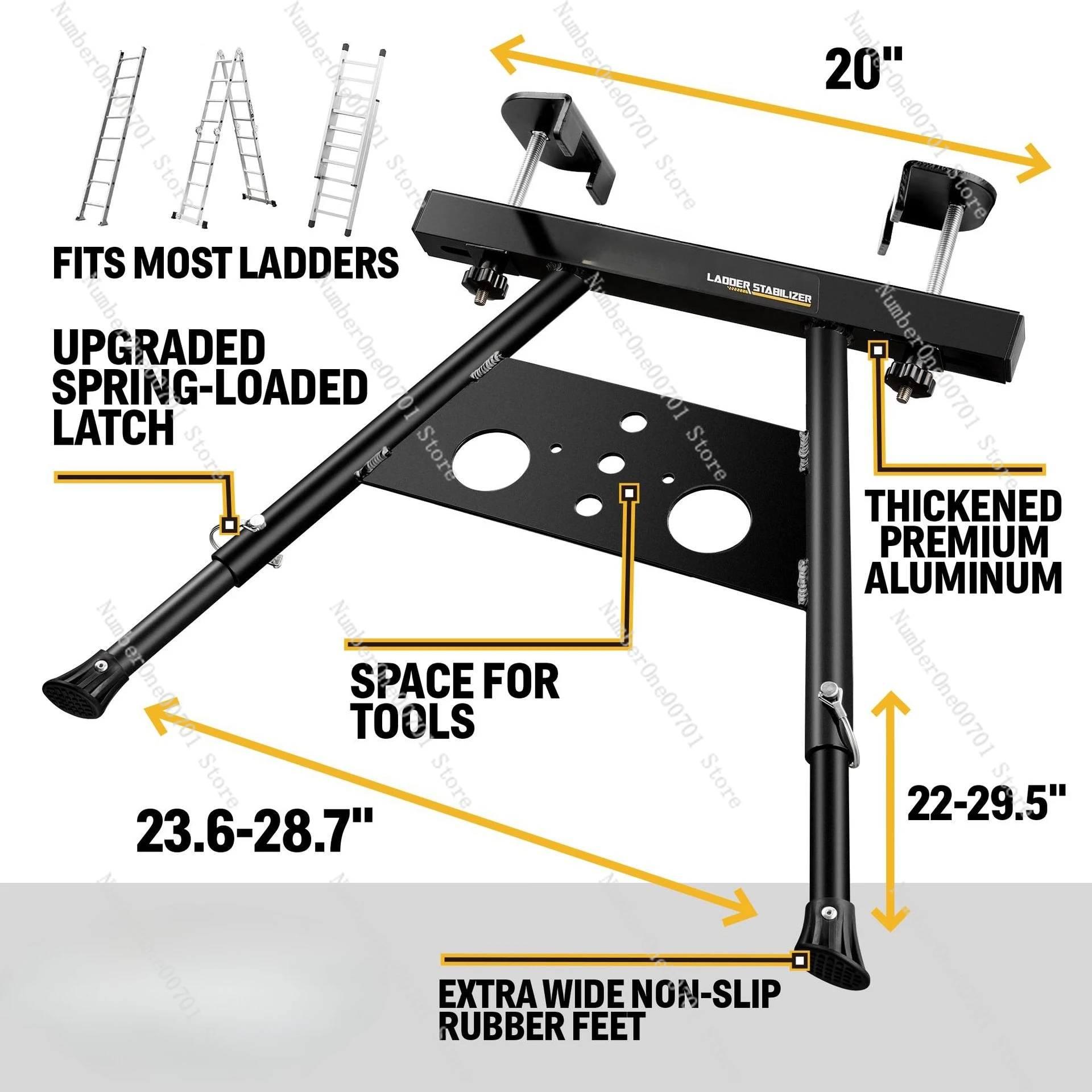 

Ladder Stabilizer Roof Renovation Safety Protection Tool