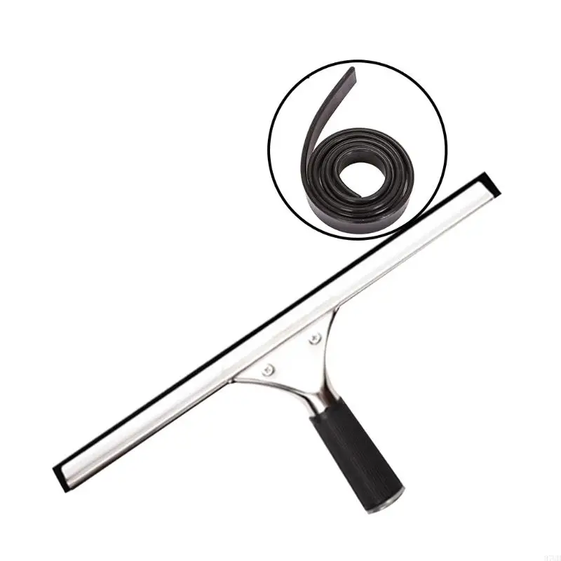 97QD Janela Squeegee Reabilita Recurso reposição Squeegee Borracha Window Limping Tool Fool Part Shower Cleaner 2 Cores para