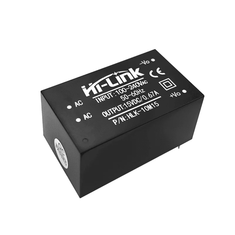 Módulo conversor de energia hi-link AC-DC 10W 220V a 3.3V 5V 9V 12V 24V HLK-10M03 10M05 10M09 10M12 10M24 Casa inteligente