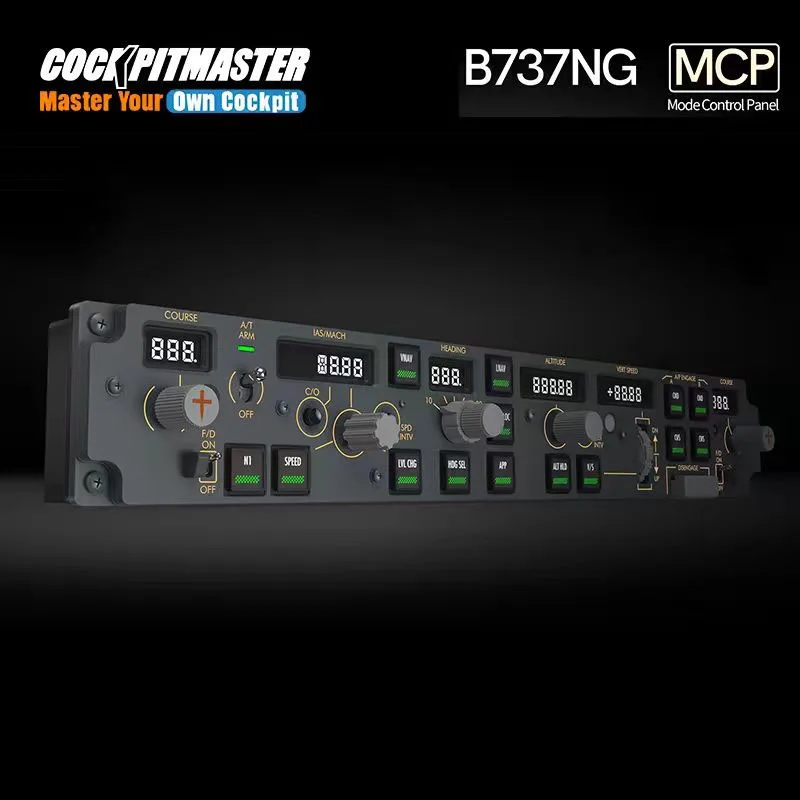 كوكبت ماستر ألعاب الطيران محاكاة MCP لوحة وضع لوحة التحكم لوحة محاكاة الطيران ل PMDG بوينغ 737 P3d XP