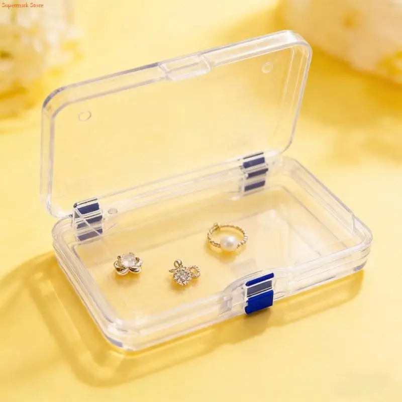 Q5WE Modern Minimalists Clear Jewelry Holder With ABS Closure For Retail Showcase And Storage