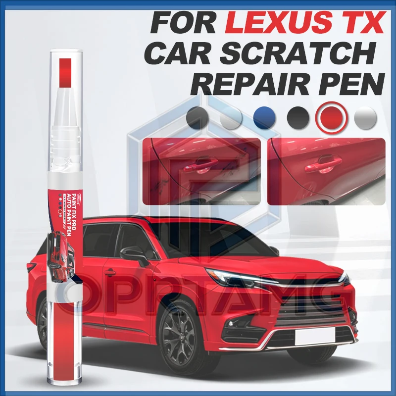 Car Tool Accessories Car Paint Repair Pen For Lexus TX Paint Scratch Repair Accessories Silver 1J7 Gray 1L1 Red 3R1 White 089
