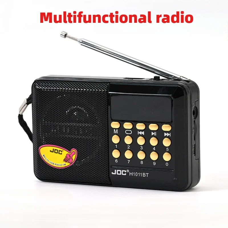 Multi Functional FM Radio Card Insertion Bluetooth Portable Full Channel Multi Band Radios Ham Mini Am Fm Dab Emergency Vintage