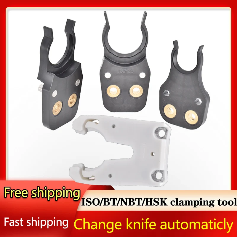 Abs Clamping Tool Holder Claw Clamping Tool Spindle Knife Shank Tool Change Knife Iso20 Iso10 Iso25 Iso30 Bt40 Bt30 Nbt30 Hsk63